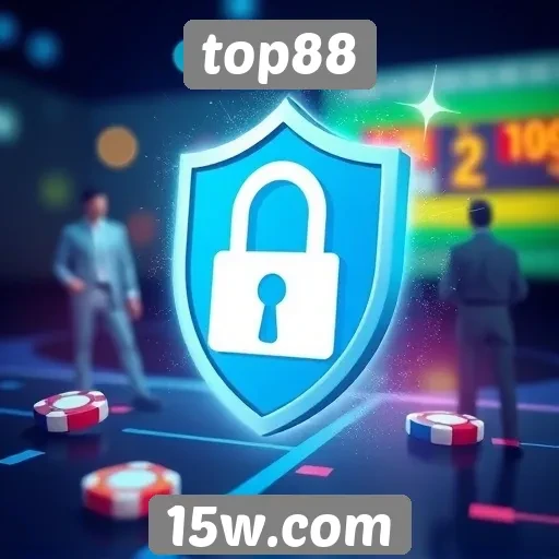 Recursos de segurança no site de jogos top88