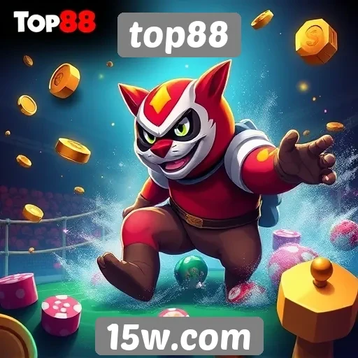 Variedade de jogos disponíveis no top88